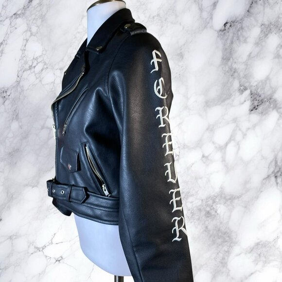 UNIF Forever Moto Jacket in Black - Picture 12 of 12